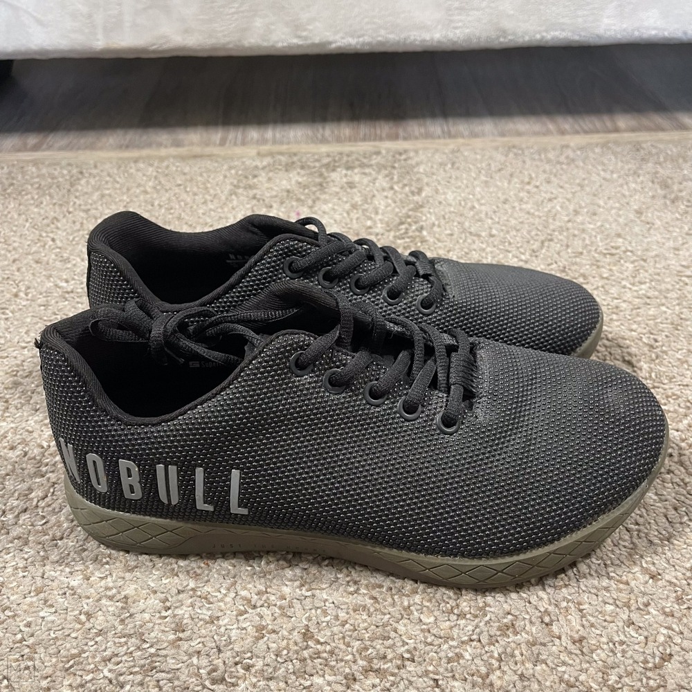 NoBull Unisex Shoes Workout Gym Training Athletic Men's 7.5/Women's 9 Black